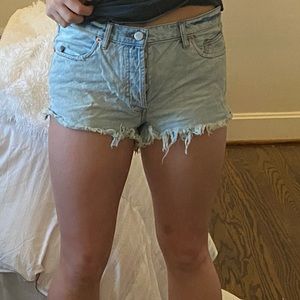 Free People Denim Shorts